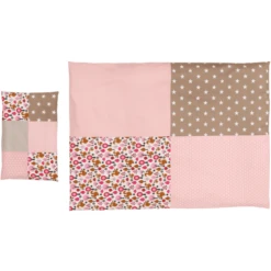 Ullenboom Kinder Bettwäsche-Set Sand Eichhörnchen 135 X 100 Cm + 40 X 60 Cm