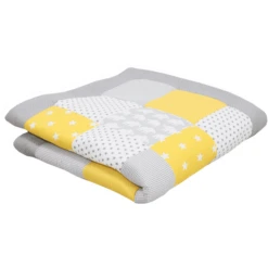 Ullenboom Krabbeldecke & Laufgittereinlage 120X120 Cm Elefant Gelb