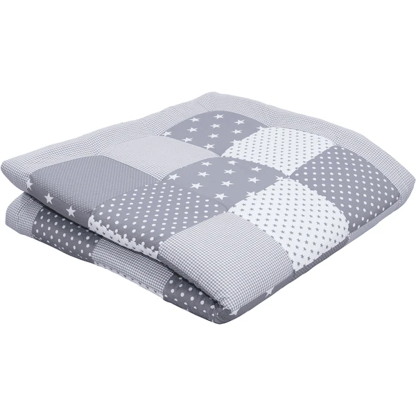 Ullenboom Krabbeldecke & Laufgittereinlage 140X140 Cm Graue Sterne