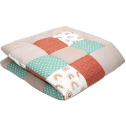 Ullenboom Krabbeldecke & Laufgittereinlage 140X140 Cm Regenbogen