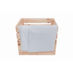 Ullenboom Kuscheldecke Waffelpiqué Grau 70x100 Cm