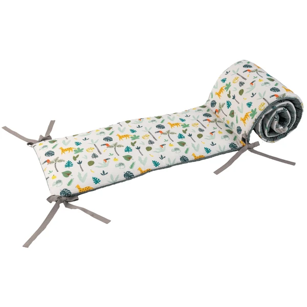 Ullenboom Nestchen Für Babybett Salbeigrün Regenwald 210 X 30 Cm